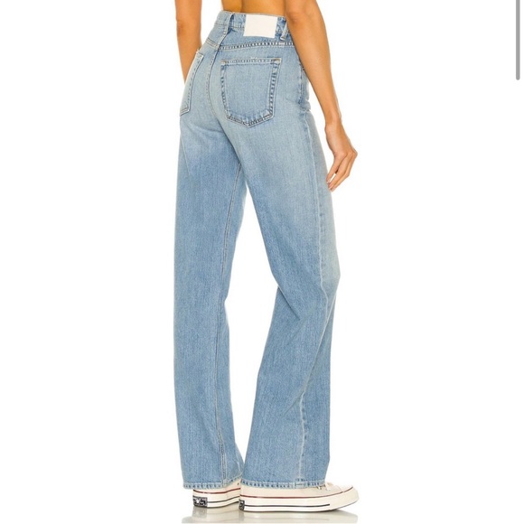 GRLFRND Brooklyn High Rise Straight Jeans in Miracle Mile 32 - Picture 5 of 11